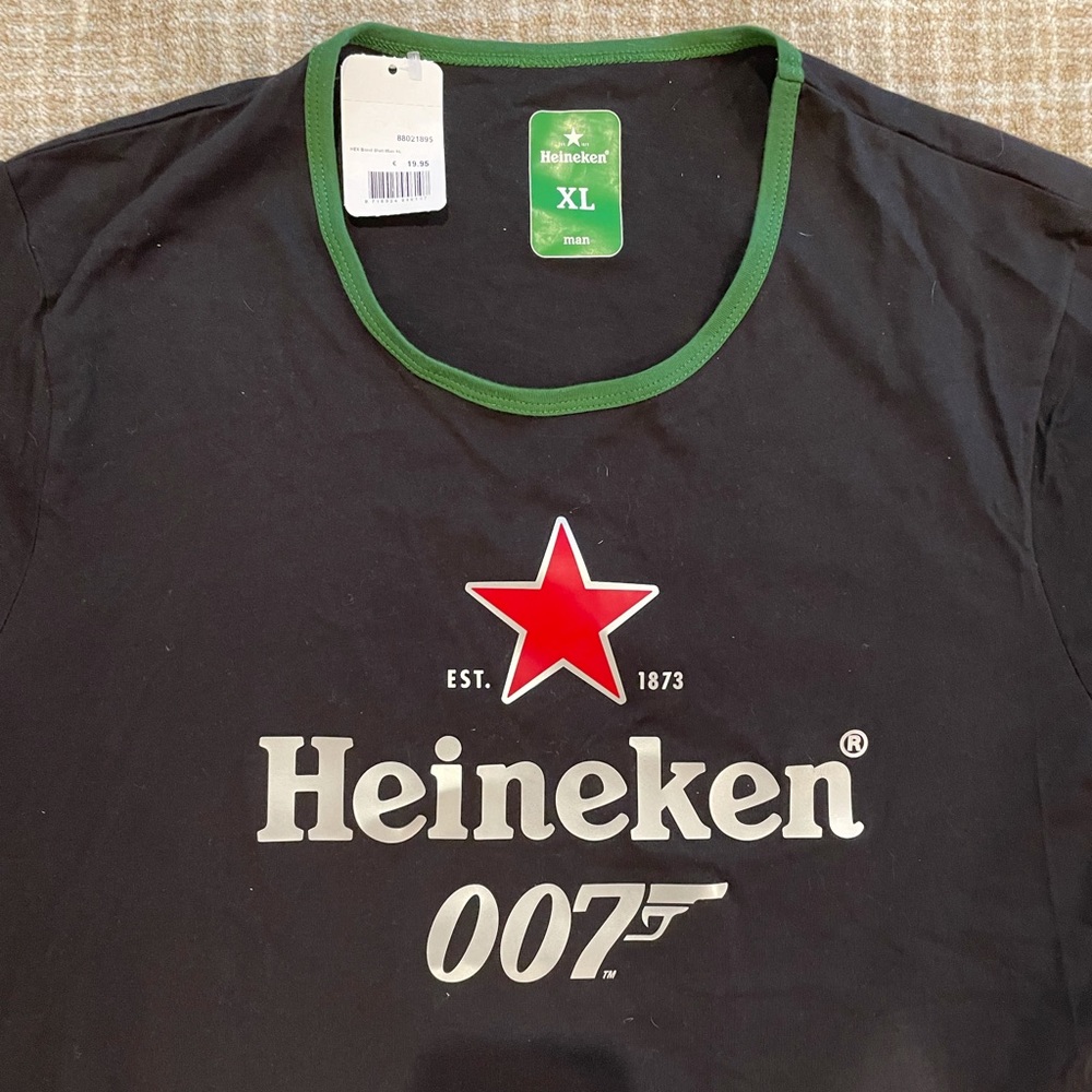 Heineken 007 limited edition tee
